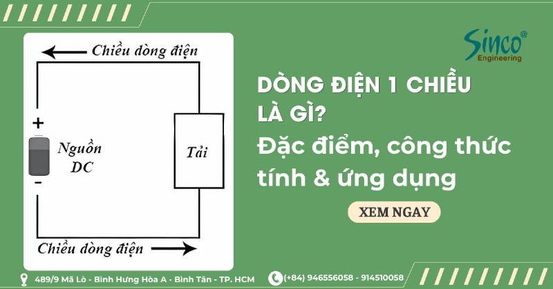 Minh họa dòng điện không đổi có chiều và cường độ ổn định theo thời gian so với dòng điện xoay chiều thay đổi